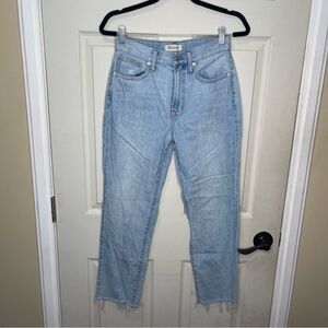 Madewell The Perfect Vintage Jean in Fitzgerald Wash Sz 26